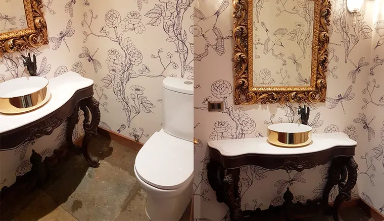 Baño de visitas, Santuario del Valle, Lo Barnechea