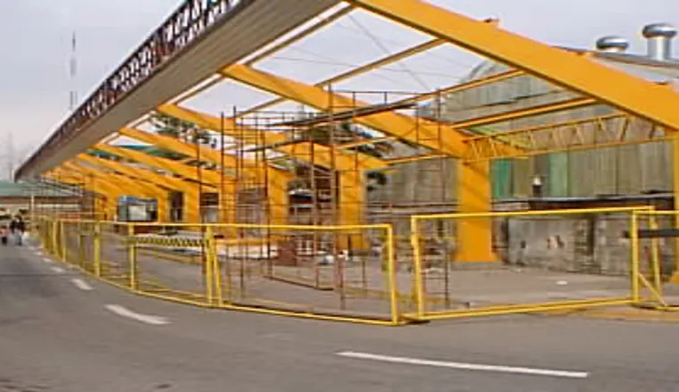 Andén interprovincial, Metro S.A., Metrobus, estación Lo Ovalle